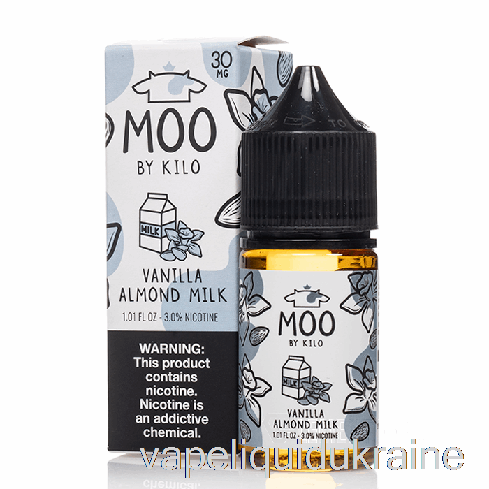 Vape Liquid Ukraine Vanilla Almond Milk - Moo Salts - 30mL 50mg